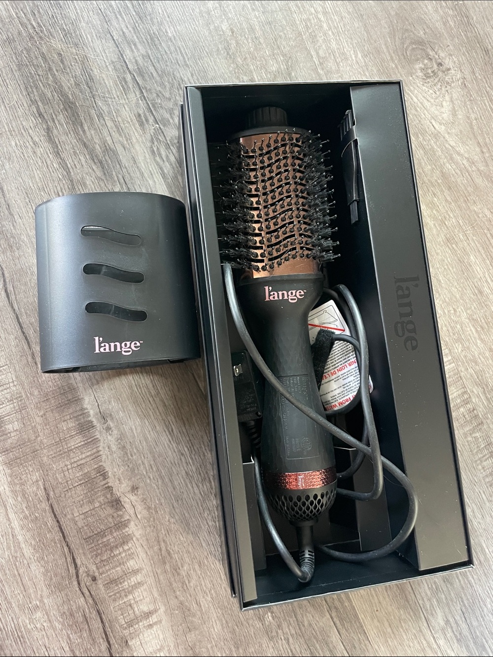 Lange 2-in-1 Round Brush Dryer — Brown/Copper - Picture 2 of 3
